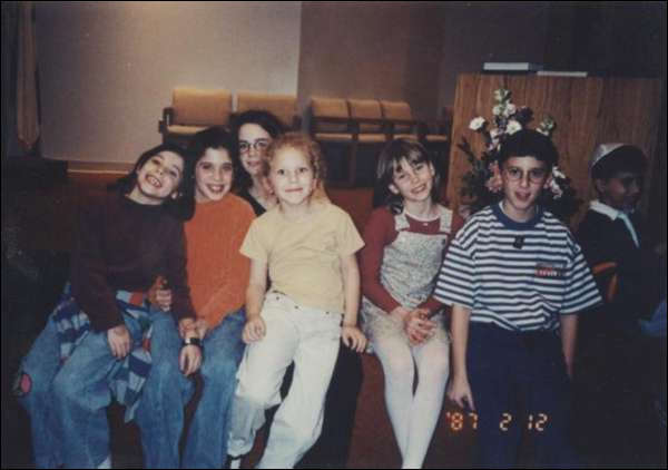 Rachael Schnitzer, Teresa Hanley, Isaac Schnitzer and friends.